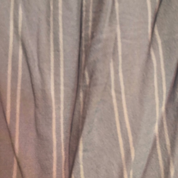 Blue White Striped Off-the-shoulder Top - Picture 4 of 5